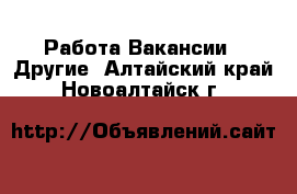 Работа Вакансии - Другие. Алтайский край,Новоалтайск г.